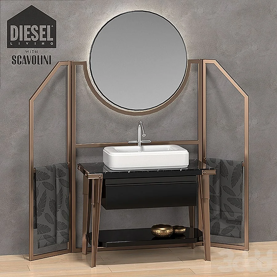 Diesel with Scavolini The Bathroom